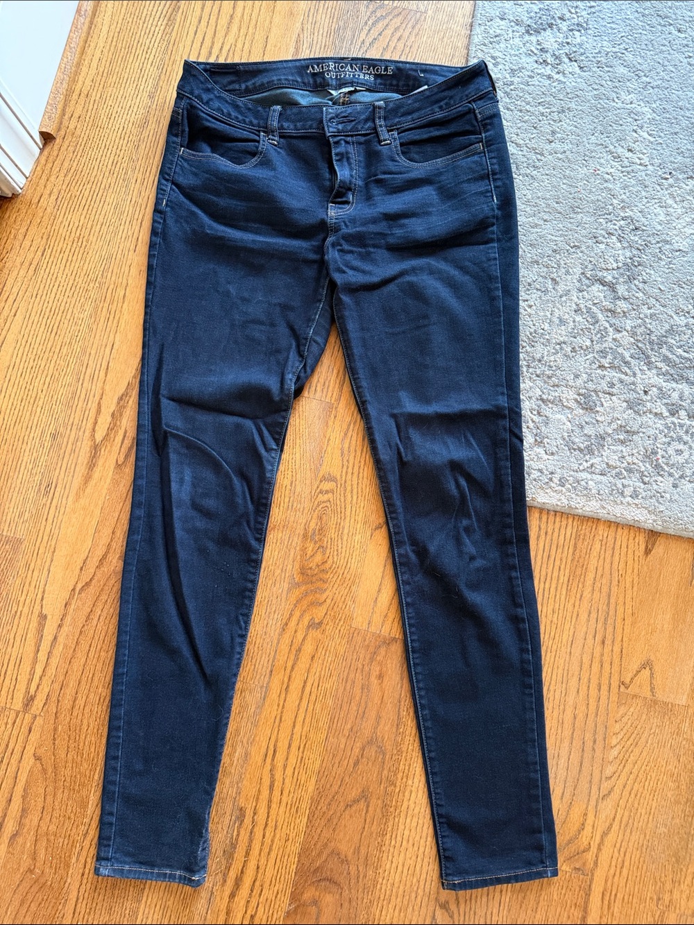 American Eagle Outfitters Navy Skinny Jeans